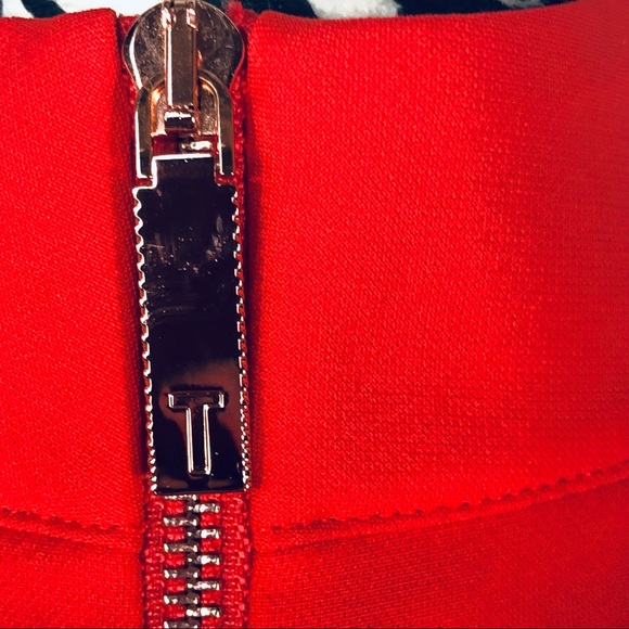 Ted Baker Torriya Ruffle Tunic Dress High Collar Pockets Sleeveless Ted Size 2 - Picture 8 of 13